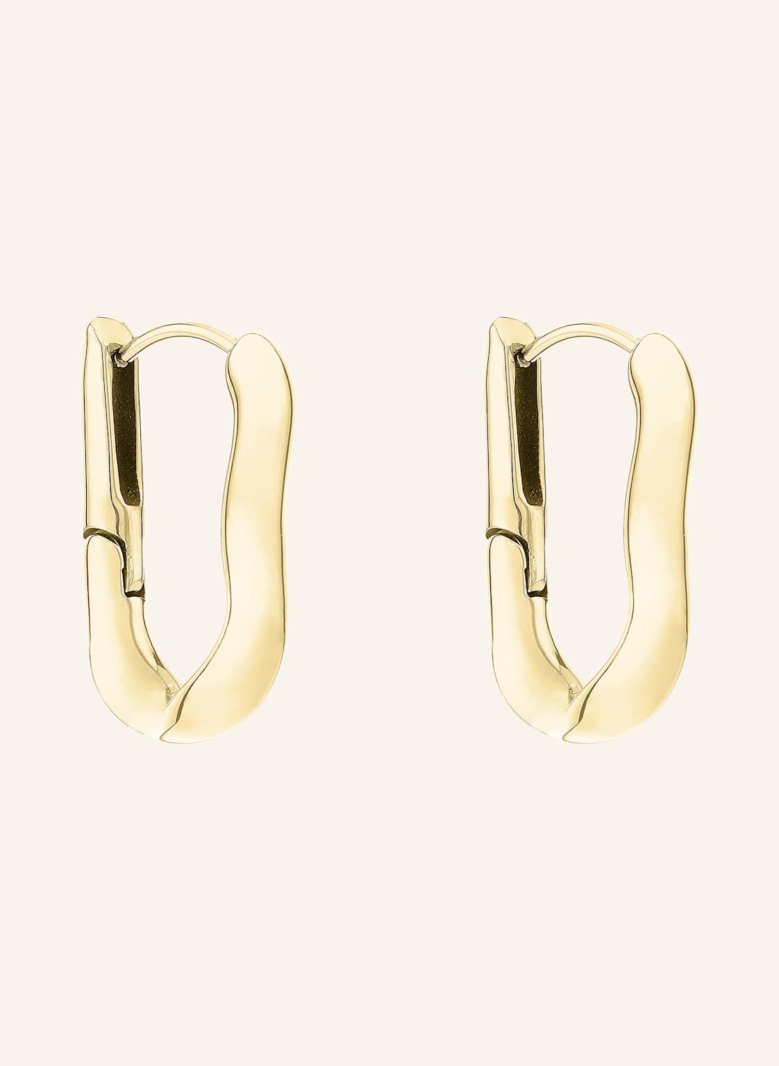 Liebeskind Creolen Aus Edelstahl gold Liebeskind Creolen Aus Edelstahl gold von LIEBESKIND