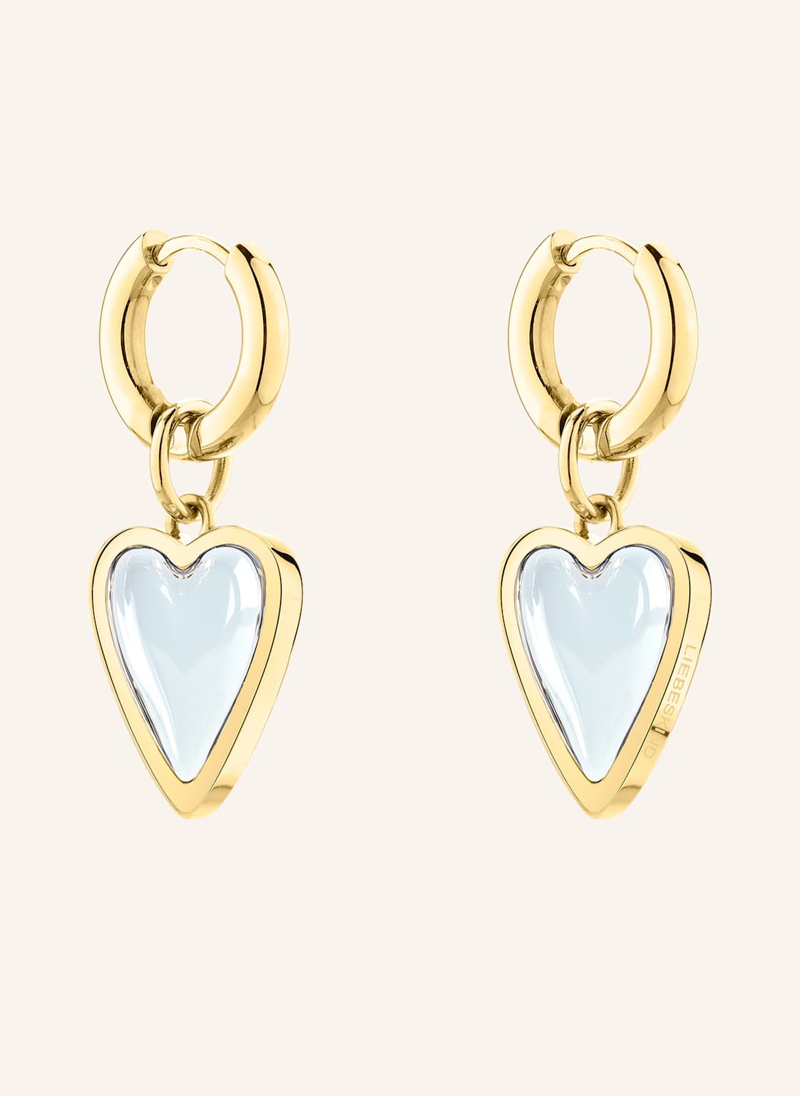 Liebeskind Creolen  Aus  Edelstahl gold von LIEBESKIND