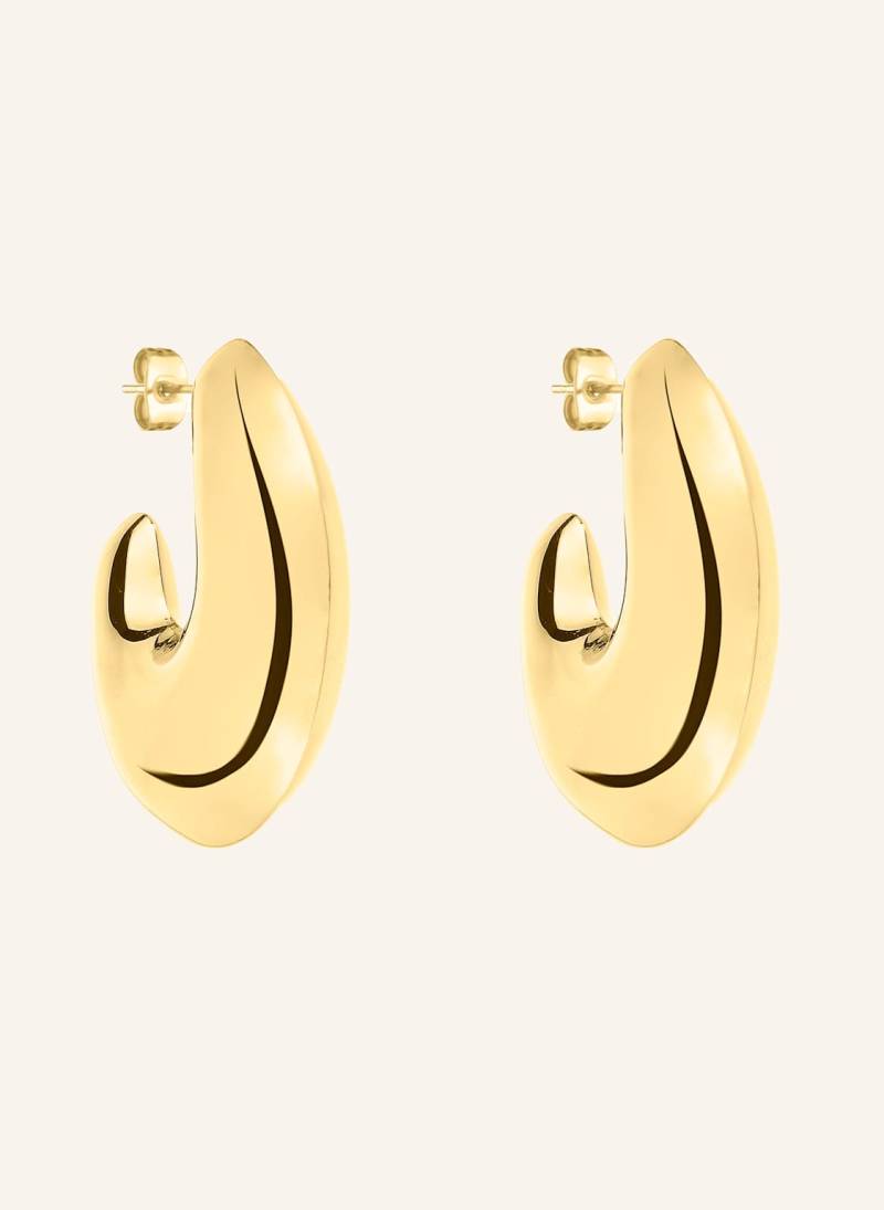 Liebeskind Creolen  Aus  Edelstahl gold von LIEBESKIND