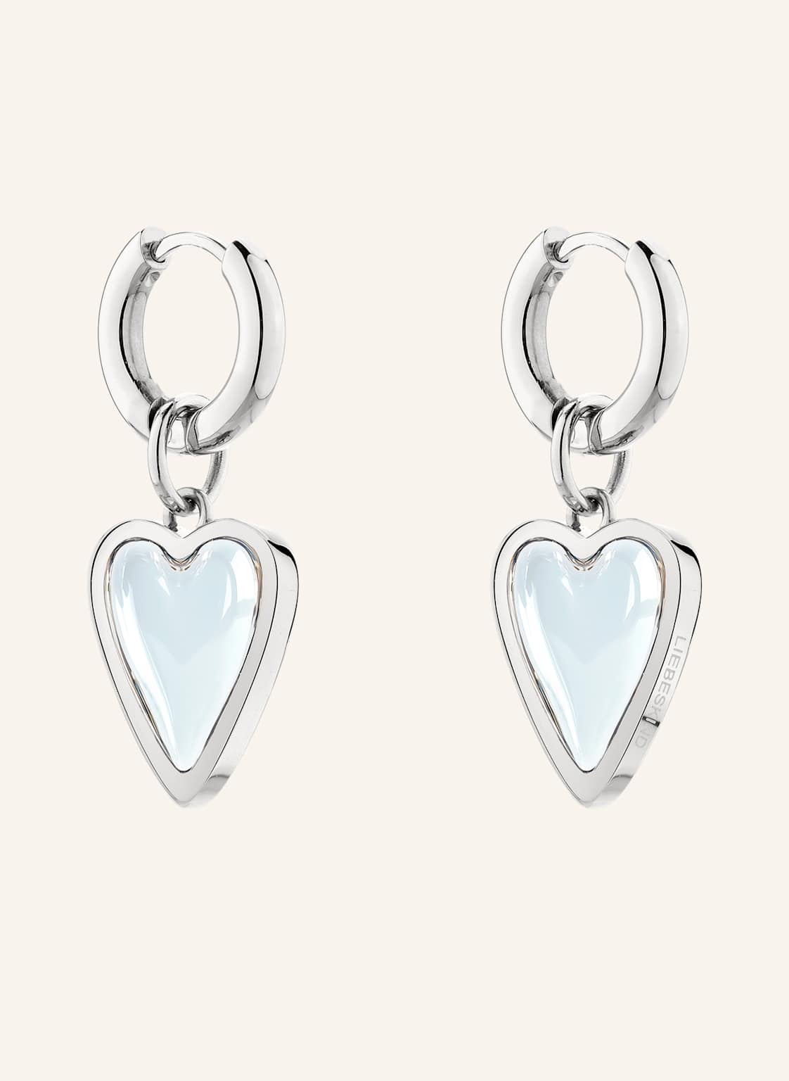 Liebeskind Creolen  Aus  Edelstahl silber von LIEBESKIND