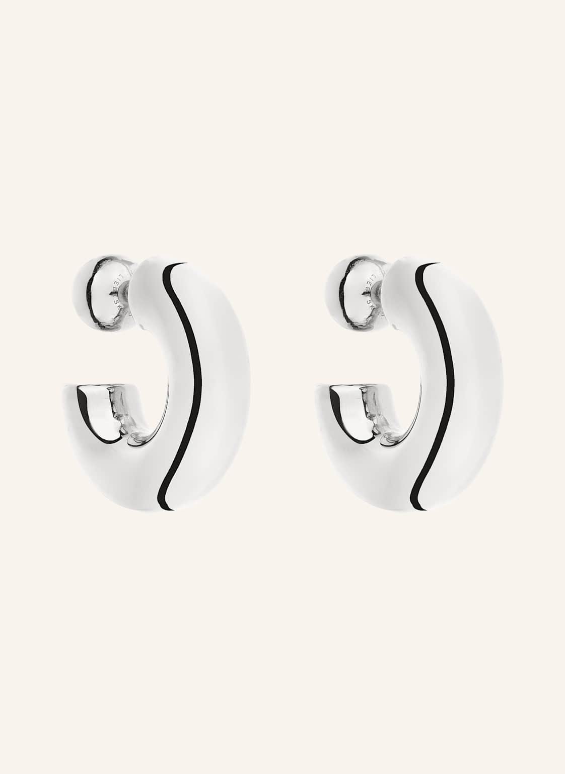 Liebeskind Creolen  Aus  Edelstahl silber von LIEBESKIND