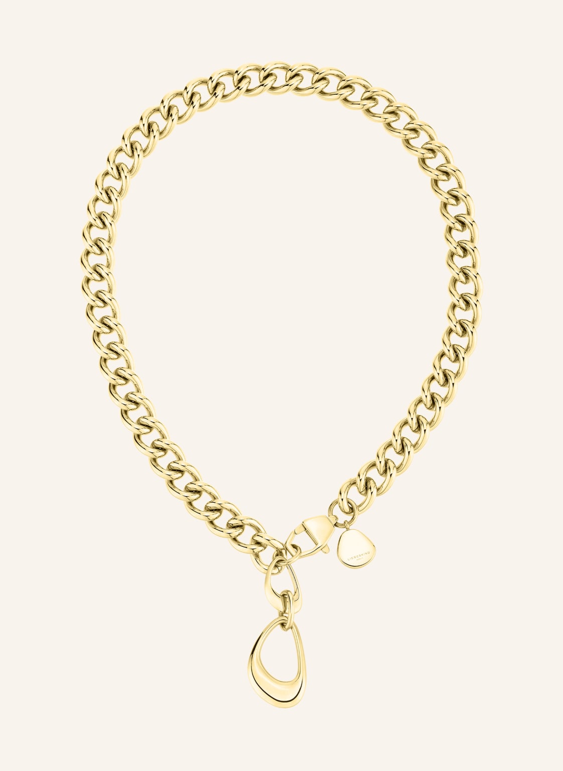 Liebeskind Halskette  Aus  Edelstahl gold von LIEBESKIND