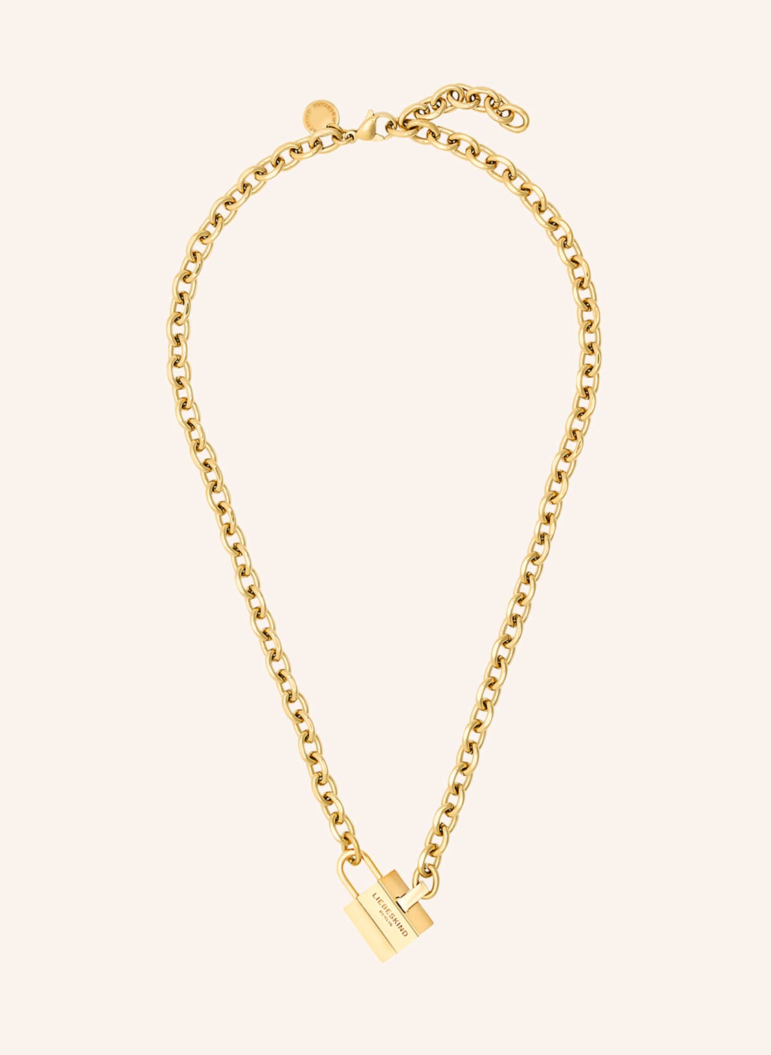 Liebeskind Halskette Aus Edelstahl gold Liebeskind Halskette Aus Edelstahl gold von LIEBESKIND
