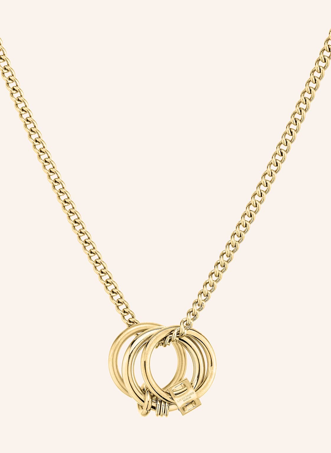 Liebeskind Halskette Aus Edelstahl gold Liebeskind Halskette Aus Edelstahl gold von LIEBESKIND