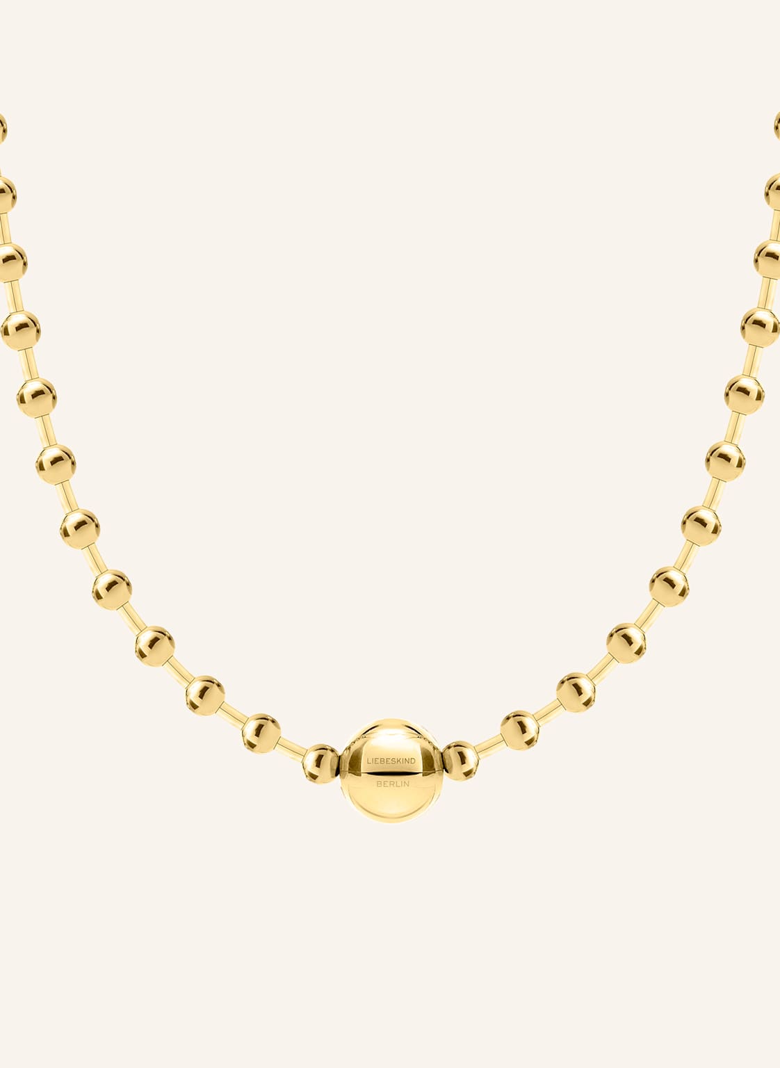 Liebeskind Halskette  Aus  Edelstahl gold von LIEBESKIND