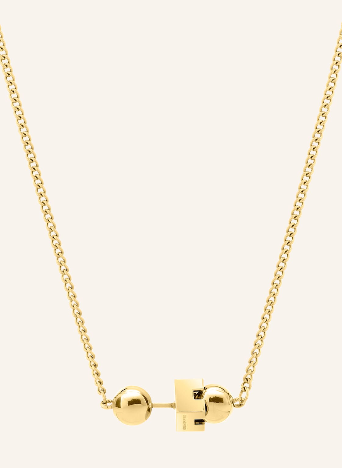 Liebeskind Halskette  Aus  Edelstahl gold von LIEBESKIND