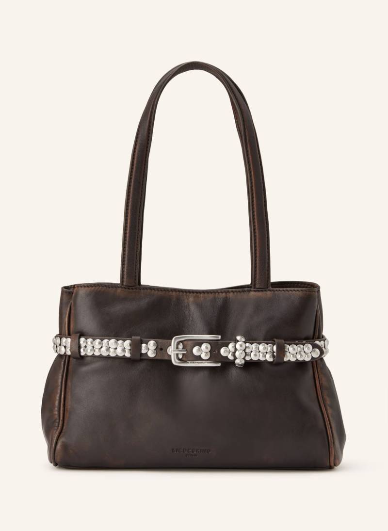 Liebeskind Handtasche Nori Mit Nieten braun von LIEBESKIND