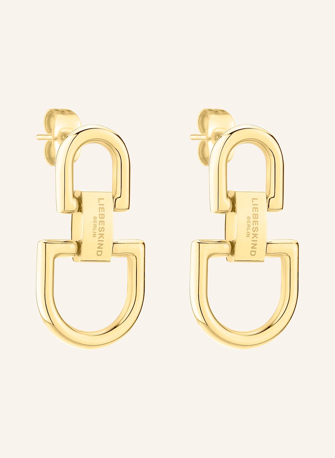 Liebeskind Ohrhänger Aus Edelstahl gold Liebeskind Ohrhänger Aus Edelstahl gold von LIEBESKIND