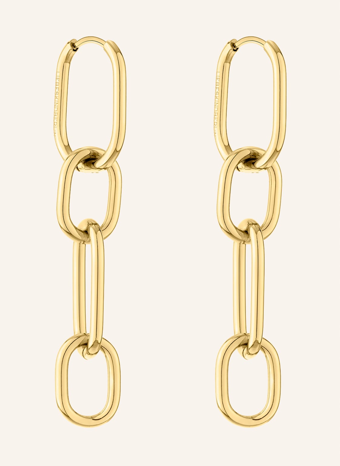 Liebeskind Ohrhänger  Aus  Edelstahl gold von LIEBESKIND
