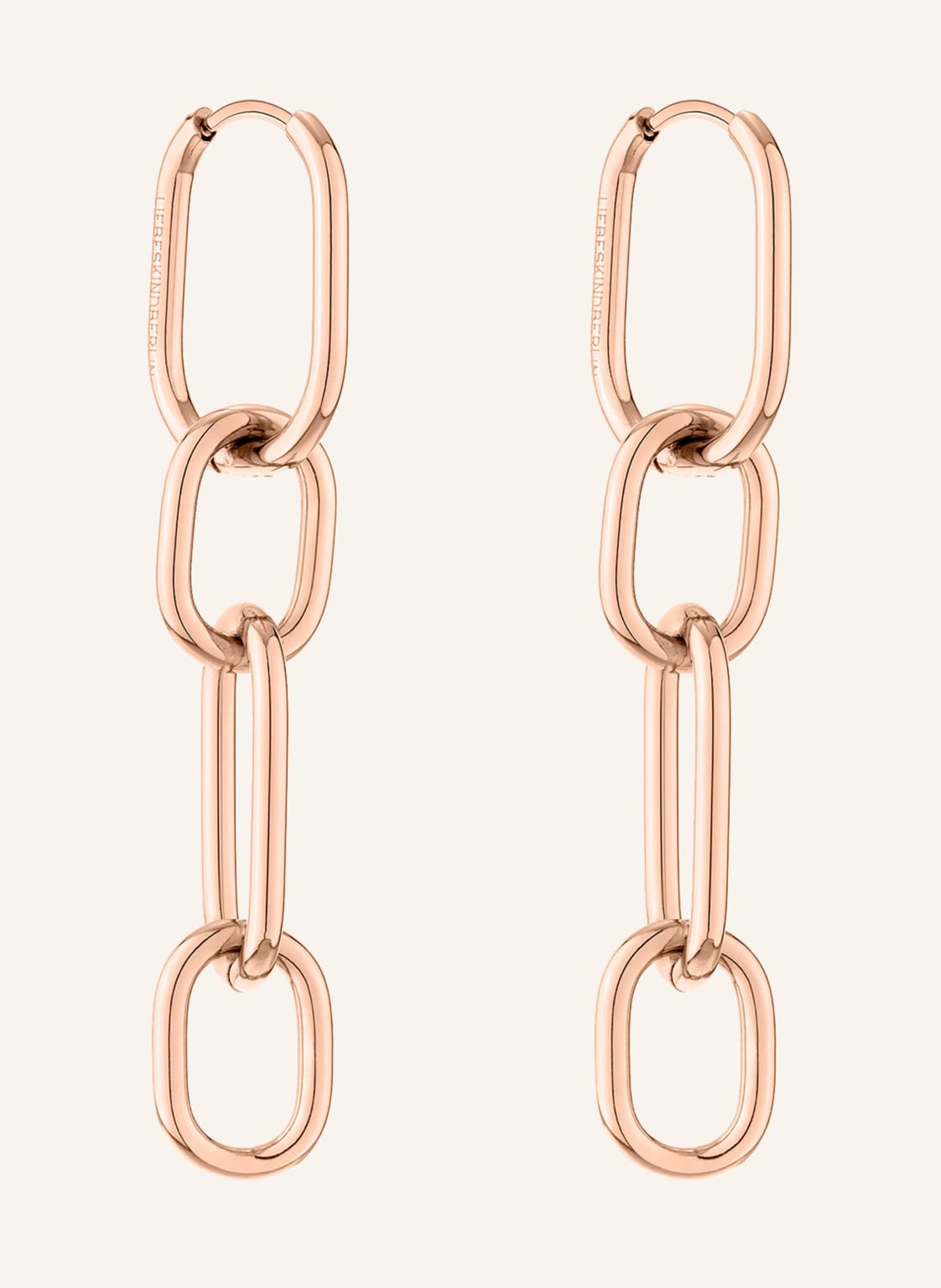 Liebeskind Ohrhänger  Aus  Edelstahl rosegold von LIEBESKIND
