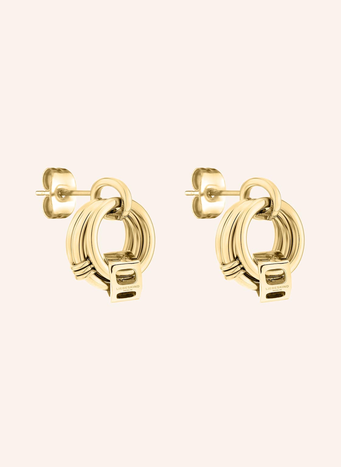 Liebeskind Ohrstecker Aus Edelstahl gold Liebeskind Ohrstecker Aus Edelstahl gold von LIEBESKIND