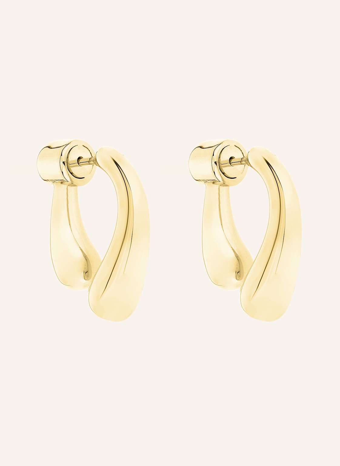 Liebeskind Creolen Aus Edelstahl gold Liebeskind Creolen Aus Edelstahl gold von LIEBESKIND