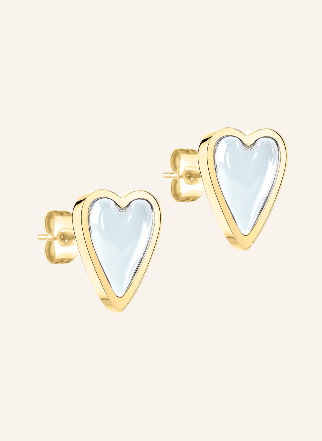 Liebeskind Ohrstecker  Aus  Edelstahl gold von LIEBESKIND