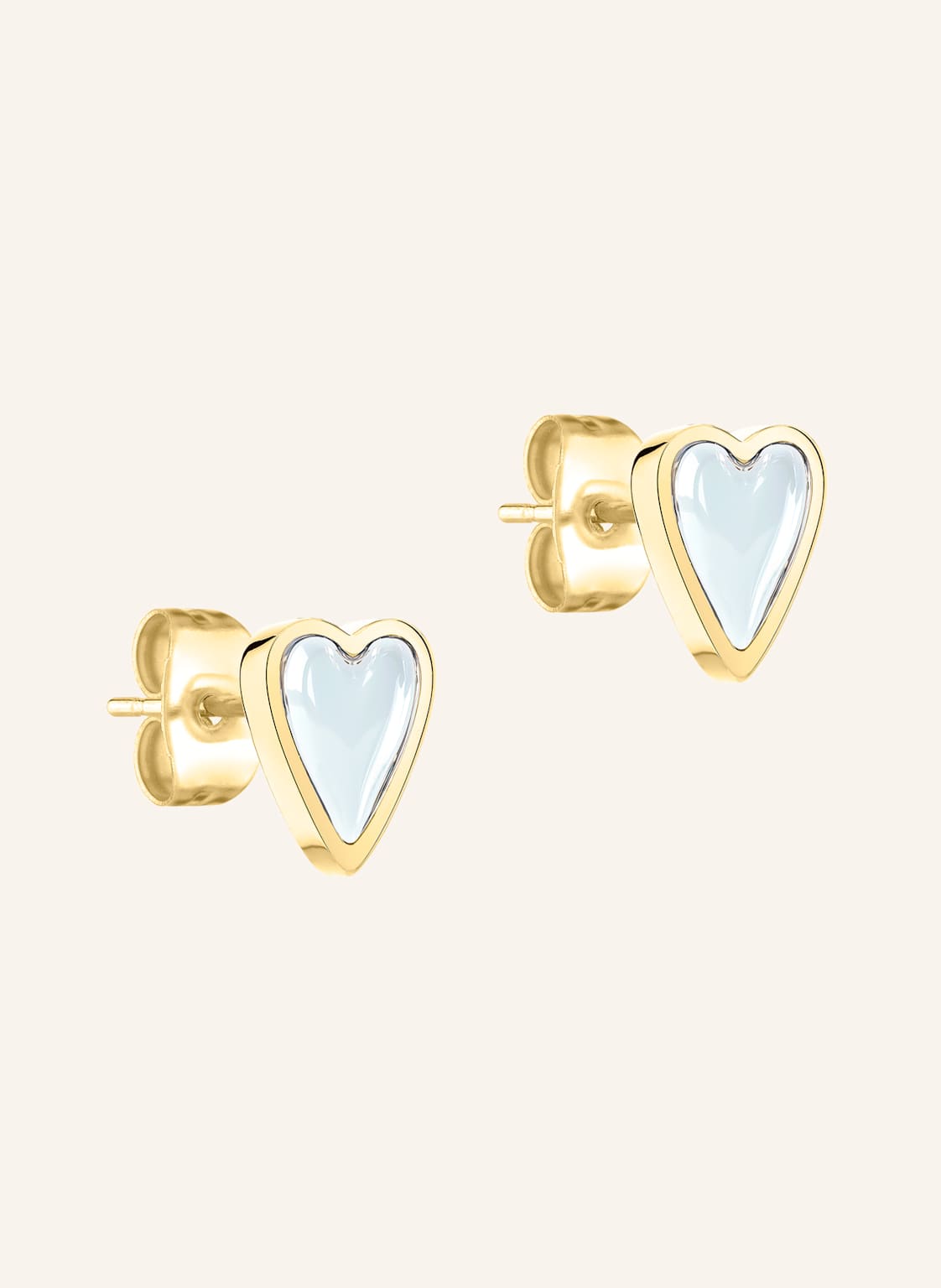 Liebeskind Ohrstecker  Aus  Edelstahl gold von LIEBESKIND