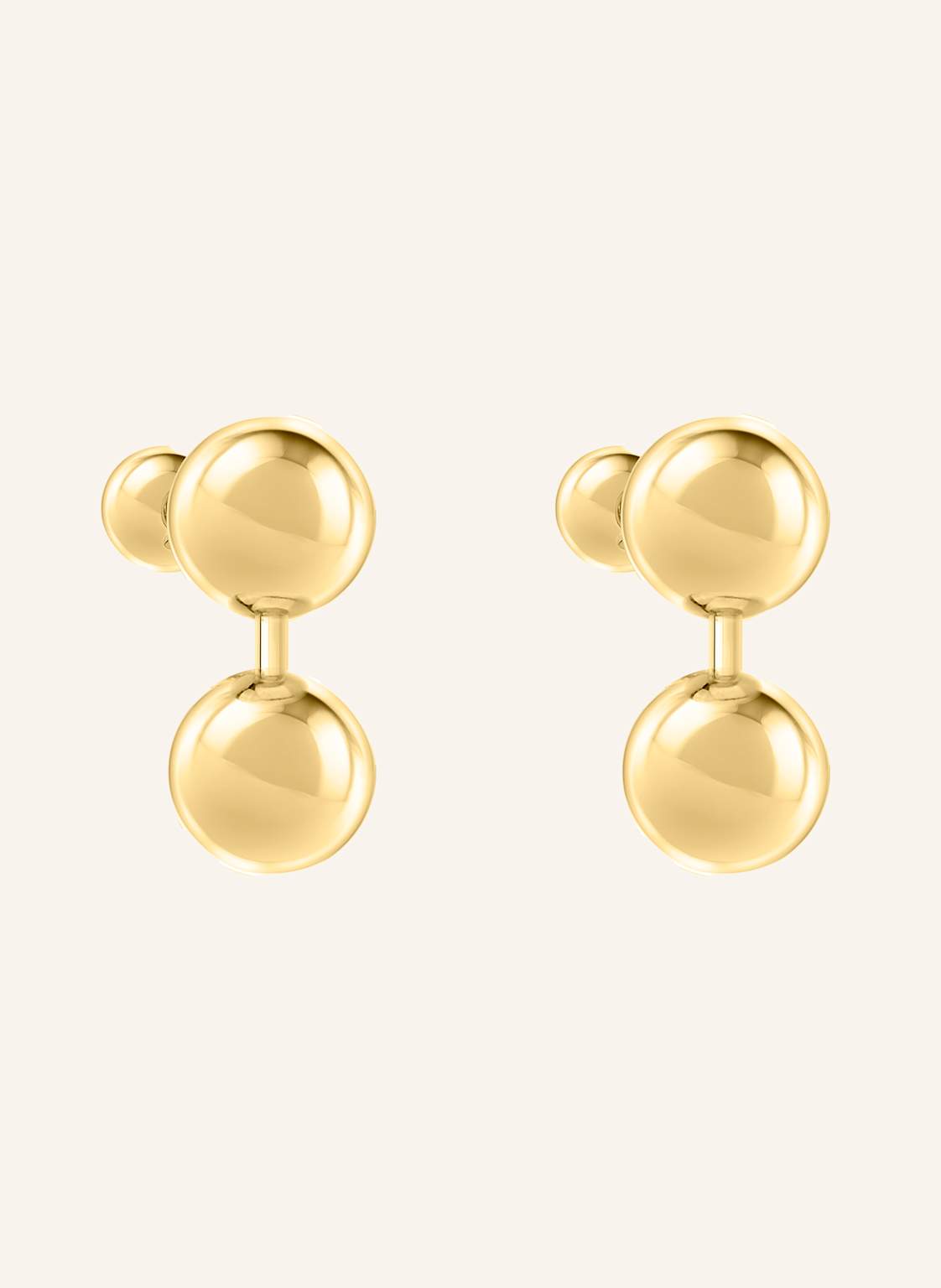 Liebeskind Ohrstecker  Aus  Edelstahl gold von LIEBESKIND