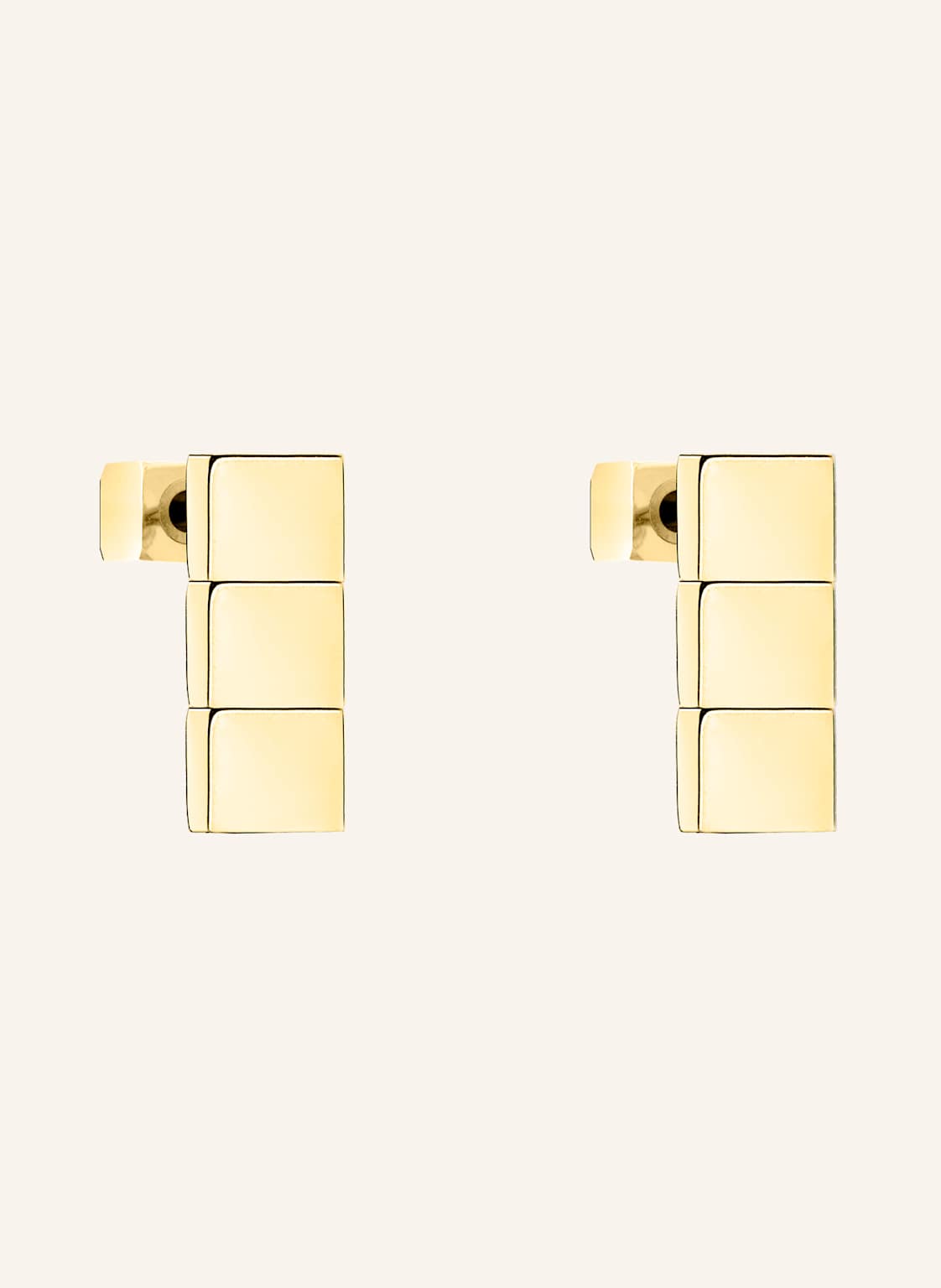 Liebeskind Ohrstecker  Aus  Edelstahl gold von LIEBESKIND