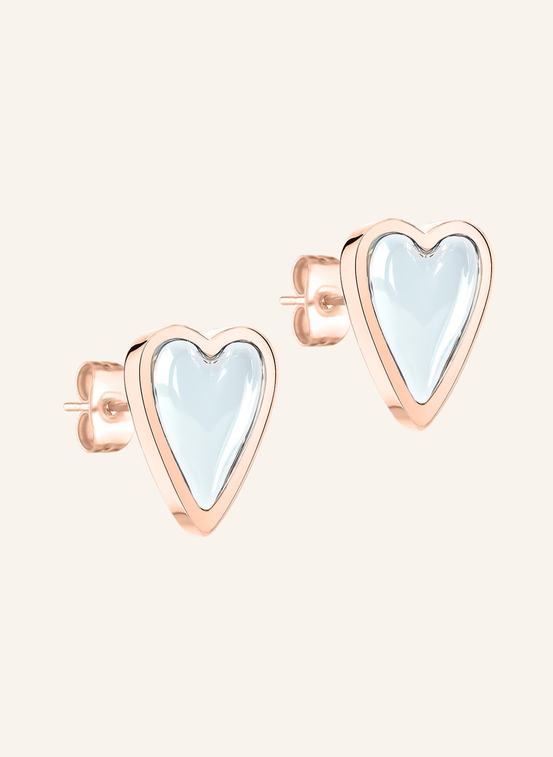 Liebeskind Ohrstecker  Aus  Edelstahl rosegold von LIEBESKIND