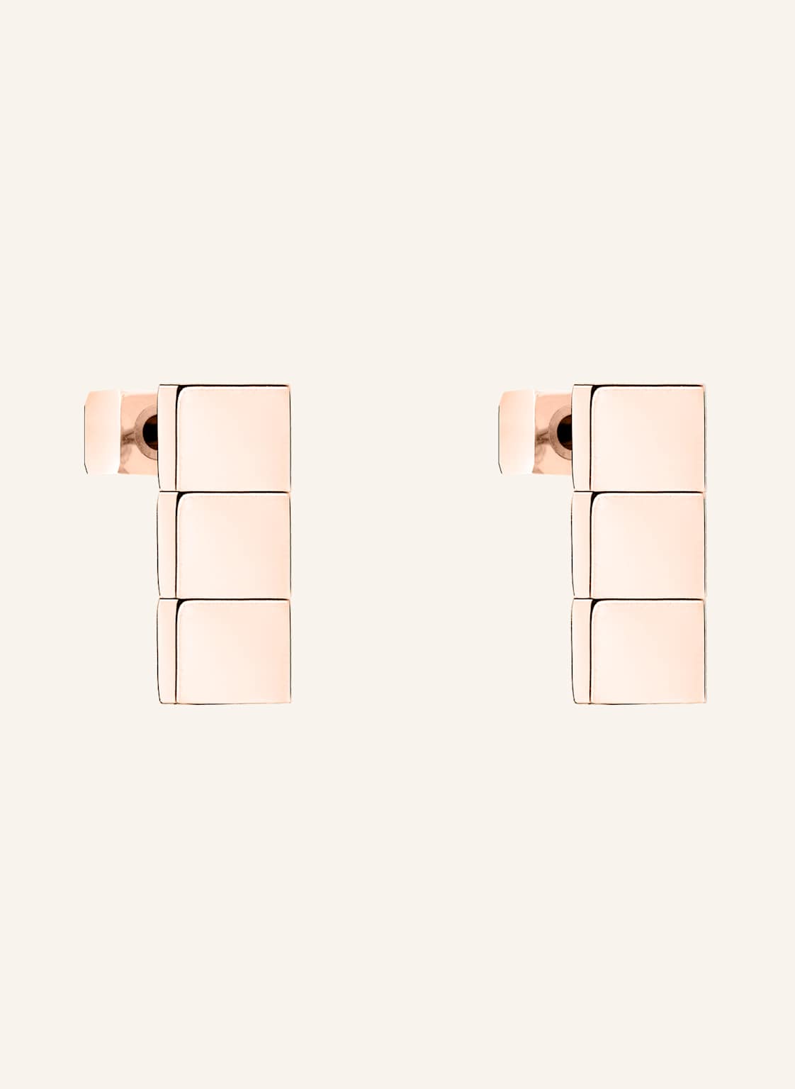 Liebeskind Ohrstecker  Aus  Edelstahl rosegold von LIEBESKIND
