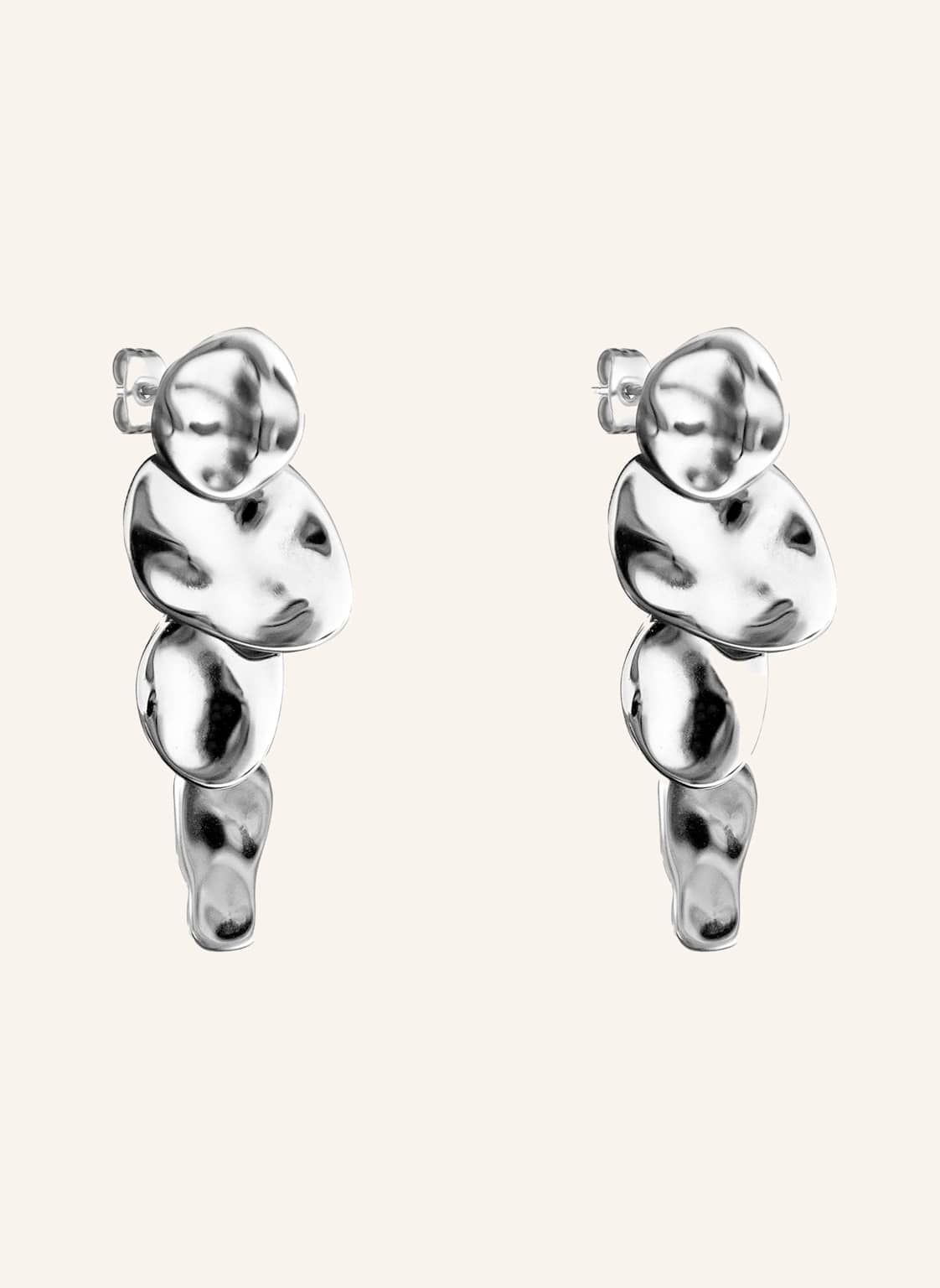 Liebeskind Ohrstecker  Aus  Edelstahl silber von LIEBESKIND