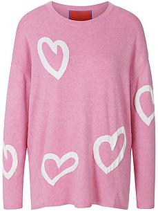 Rundhals-Pullover LIEBLINGSSTÜCK pink von LIEBLINGSSTÜCK