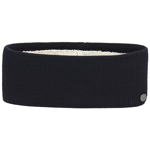 LIERYS Classic Mono Stirnband - Ohrenwärmer - Einheitsgröße - Damen & Herren - Herbst/Winter dunkelblau One Size von LIERYS
