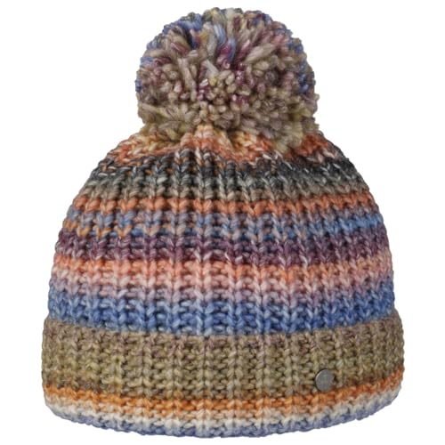 LIERYS Finja Bommelmütze Strickmütze Damen - Wintermütze Made in Germany - Pudelmütze mit wärmendem Schurwollanteil - Mütze in One Size (54-59 cm) - Beanie Herbst/Winter bunt One Size von LIERYS