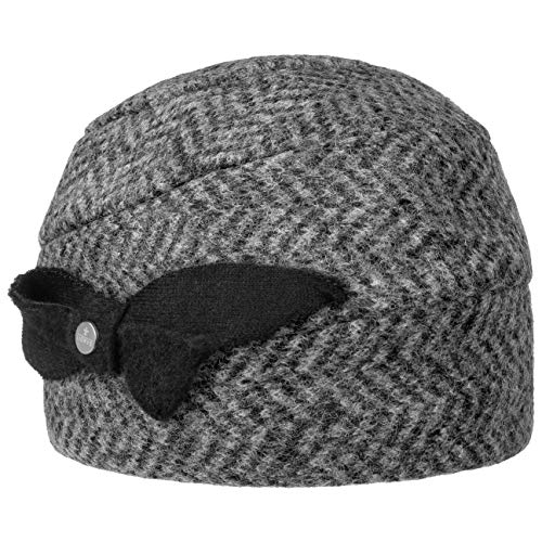 LIERYS Linvisa Wollmütze Beanie Wintermütze Damen Made in Italy Herbst Winter grau One Size von LIERYS