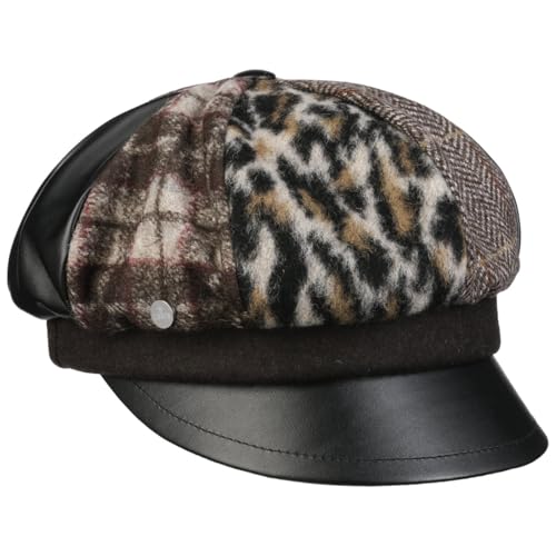 LIERYS Matinetta Ballonmütze aus Wolle Made in Italy Damen Winter schwarz One Size von LIERYS