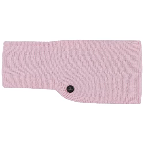LIERYS Mono Classic Stirnband Damen/Herren (7,5 cm breit) - Made in Germany - Ohrenwärmer gefüttert mit Fleece - Strickband One Size (55-60 cm) - Headband mit Futter Herbst/Winter rosa One Size von LIERYS