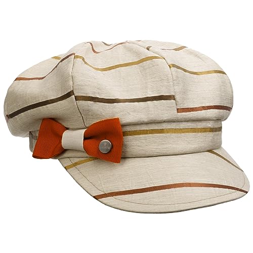 LIERYS Montoja Ballonmütze - Baker-Boy-Stil - One Size (ca. 55-62 cm) - Damen Frühjahr/Sommer - Beige Mütze - Made in Italy beige One Size von LIERYS