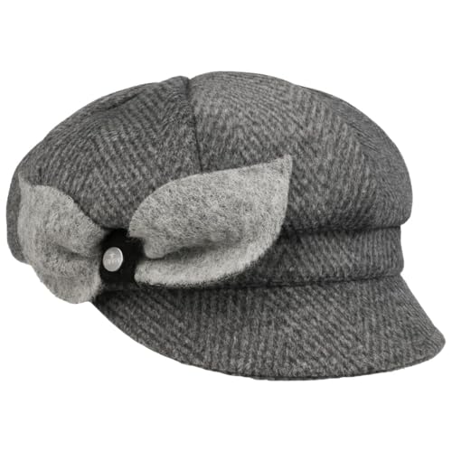 LIERYS Montova Ballonmütze Made in Italy Damen Winter grau One Size von LIERYS