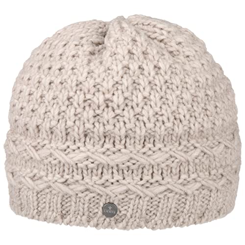 LIERYS Pinea Beanie Mütze - Strickmütze mit Zopfrand - Wintermütze mit Fleecefutter - Damen - Herbst/Winter - Made in Germany cremeweiß One Size LIERYS Pinea Beanie Mütze - Strickmütze mit Zopfrand - Wintermütze mit Fleecefutter - Damen - Herbst/Winter - Made in Germany cremeweiß One Size von LIERYS