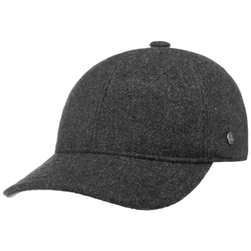 LIERYS Shetland Wool Cap - Einfarbige Mütze - Basecap - Verstellbar - Herren - Herbst/Winter - Made in Italy anthrazit One Size LIERYS Shetland Wool Cap - Einfarbige Mütze - Basecap - Verstellbar - Herren - Herbst/Winter - Made in Italy anthrazit One Size von LIERYS
