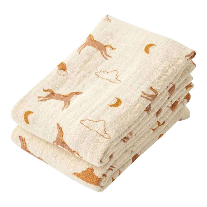 Liewood 2er-Pack Mullwindeln 65x65 cm von LIEWOOD