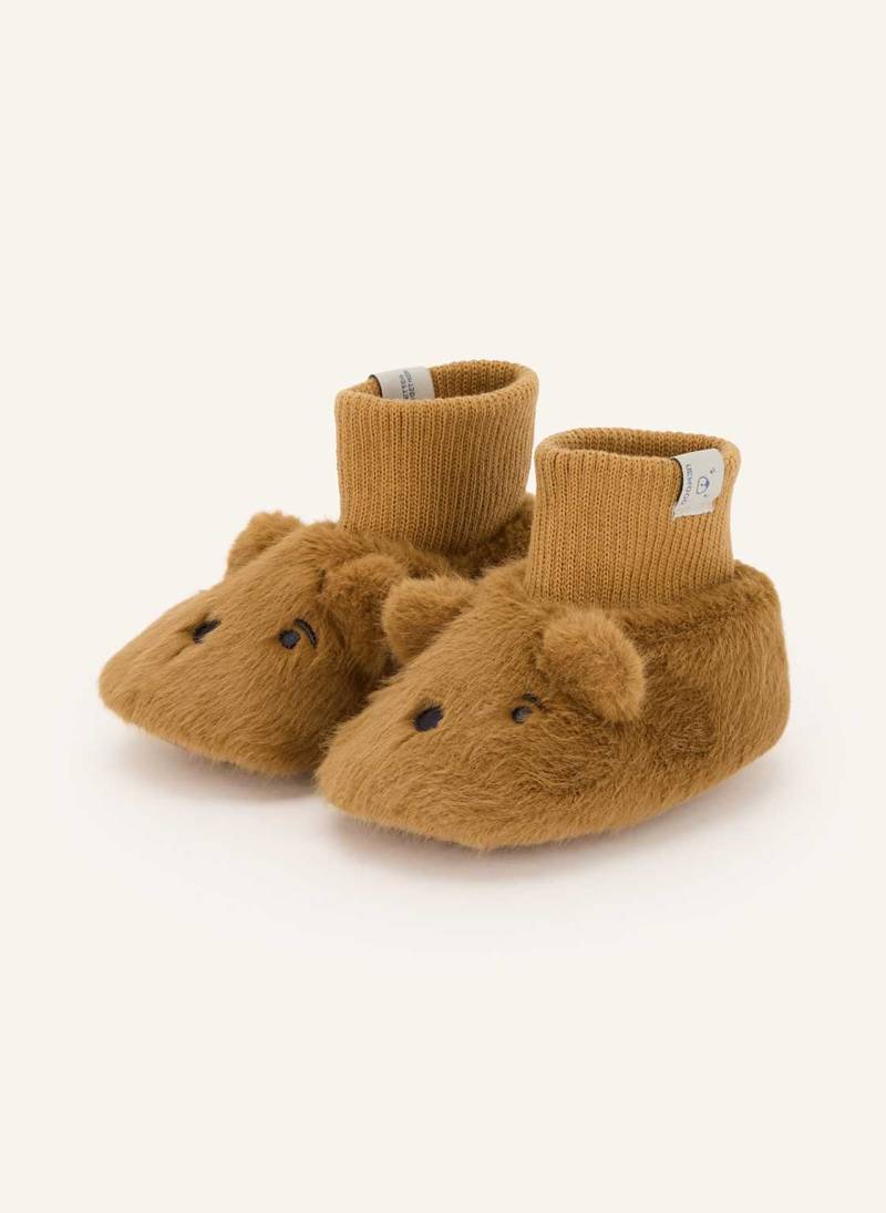 Liewood Hausschuhe Beth Bear braun von LIEWOOD