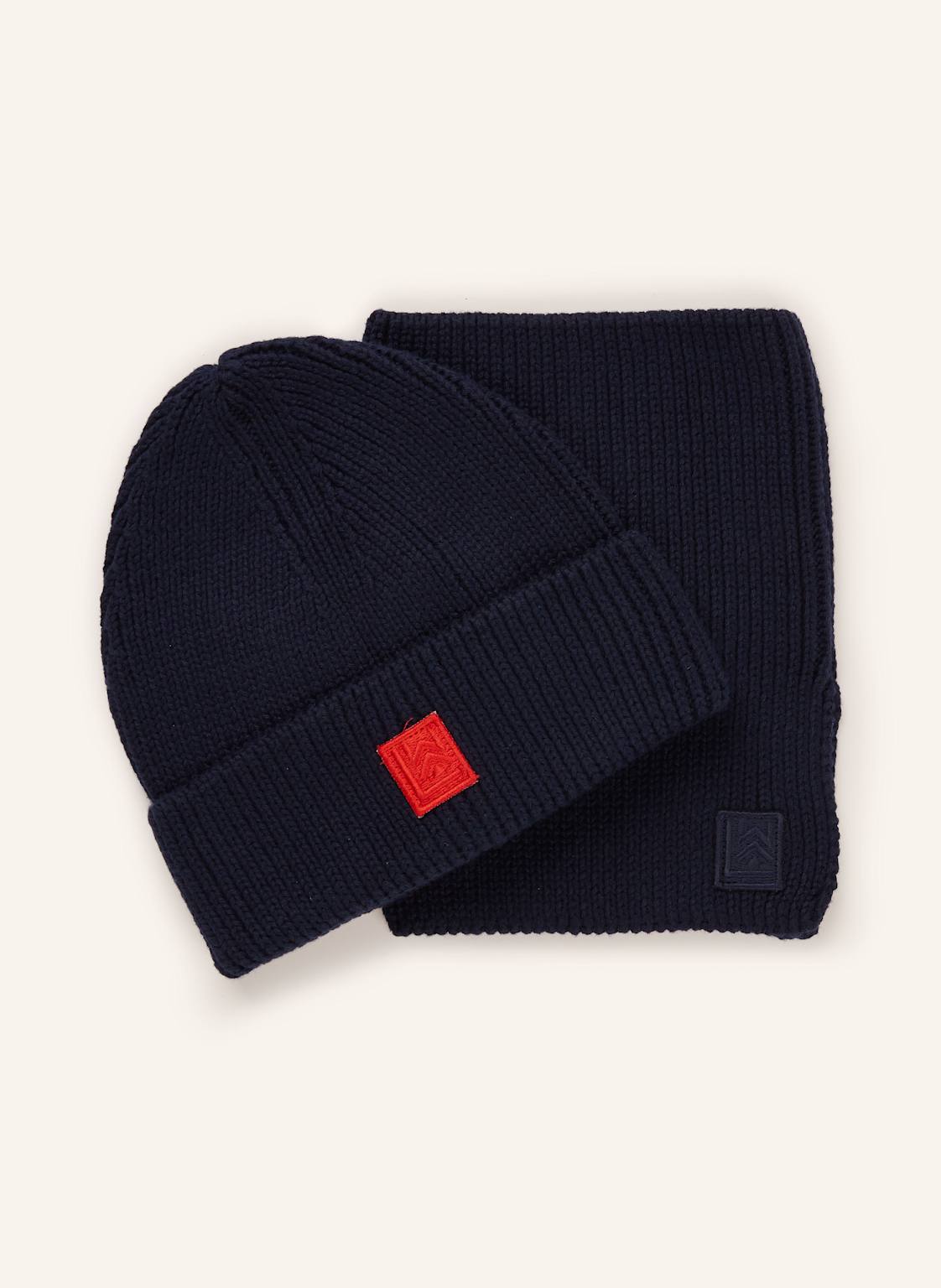 Liewood Set Lina: Loop-Schal Und Mütze blau von LIEWOOD