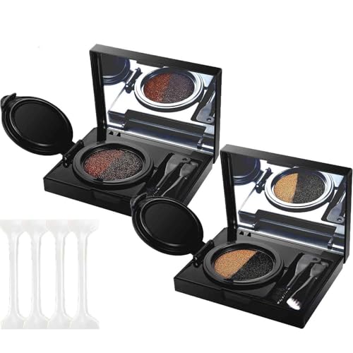Eyebrow & Eyeliner Cream With Stamp,2 in 1 Waterproof Brow Powder & Eyeliner Cream with Double Ended Brush, Eyebrow Stencil Kit for Women Eyebrow & Eyeliner Cream With Stamp,2 in 1 Waterproof Brow Powder & Eyeliner Cream with Double Ended Brush, Eyebrow Stencil Kit for Women von LIFECOSM