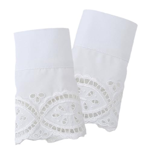LIFKOME Spitzenarmbänder Handgelenkmanschetten Für Damen Spitzenhandgelenkhandschuhe Elastische Manschetten Als Kleidungsdekoration Für Frühling Sommer Und Besondere Anlässe von LIFKOME