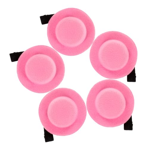 LIFKOME 5stücke Dekorative Haarspangen Mini Hut Haarspangen Miniatur Hut Für Mädchen Haarschmuck von LIFKOME