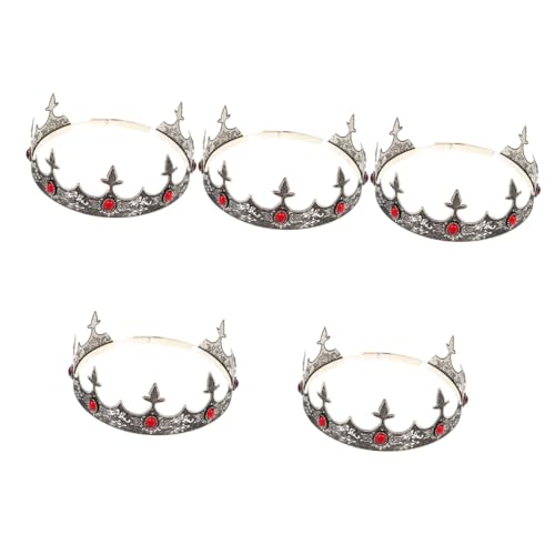 LIFKOME 5stücke Vintage Partykrone Für Cosplay Krone Auffälligem Design Für Kostümpartys Und Bühnenauftritte von LIFKOME