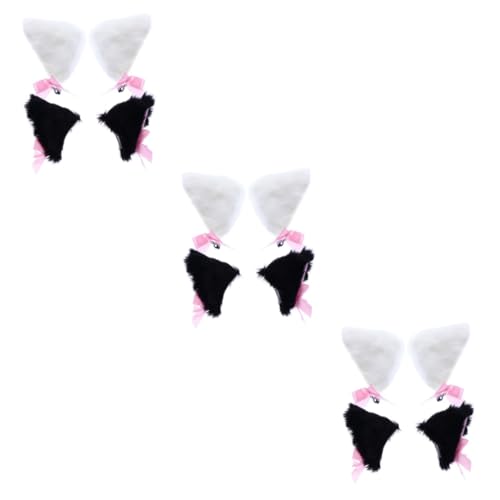 6 Paare Fuchs Ohr Haarspange Haarspangen Für Mädchen Wolf Fuchs Ohrclips Plüsch-katzenhaarspangen Katze Cosplay Haarspange Tier-ohr-haarnadel Clip Auf Katzenohren Flanell LIFKOME von LIFKOME