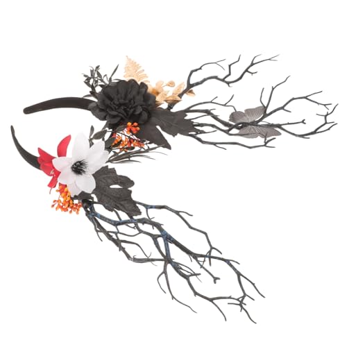 LIFKOME Party Antler Haarreif Mit Dekorativen Geweihen Stilvolles Accessoire Für Weihnachten Halloween Und Leicht Und Geeignet Für Erwachsene Und Teenager von LIFKOME