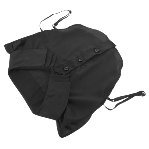 LIFKOME Abnehmbarer Blusenkragen Für Damen Eleganter Falscher Kragen Aus Vielseitig Und Bequem Für Büro Freizeit Und Besondere Anlässe Schwarze Mehrschichtige Designoption von LIFKOME