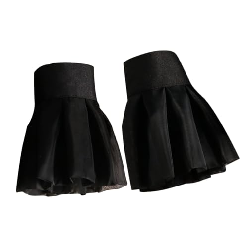 LIFKOME 1paar Abnehmbare Chiffon Handgelenk Manschetten Für Damen Elegante Fake Ärmel Mit Spitzenverzierung Für Cosplay Und Festliche Anlässe Vielseitig Kombinierbar Für Täglichen von LIFKOME