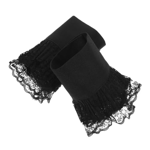 LIFKOME 1 Paar Gepresste Manschetten Aus Spitze Falsche Ärmel Handgelenkmanschetten Für Damen von LIFKOME