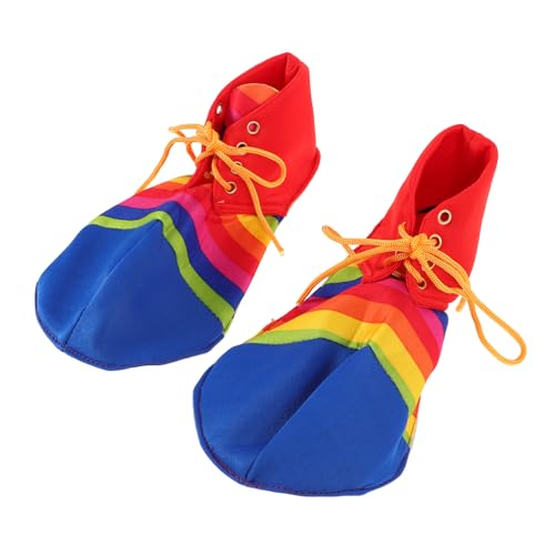 LIFKOME 1 Paar Performance Clownschuhe Unisex Clown Dress-up Schuhe Übergroße Clownschuhschuhe Für Zirkus Clown Rollenspiele Halloween Kostüme Urlaubsfeiern von LIFKOME