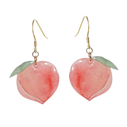 LIFKOME 1 Paar Pfirsiche Ohrtropfen Ohrring Creolen Träne baumeln Schmuck Ohrhänger Mode Frauen Ohrtropfen Rosa LIFKOME 1 Paar Pfirsiche Ohrtropfen Ohrring Creolen Träne baumeln Schmuck Ohrhänger Mode Frauen Ohrtropfen Rosa von LIFKOME