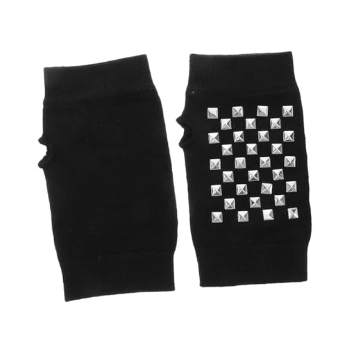 LIFKOME Halbfingerhandschuhe Gestrickt Warm Mit Fleece Gefüttert Zum Schreiben Und Tanzen von LIFKOME