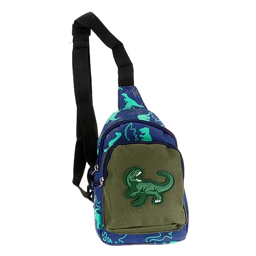 LIFKOME 1 STK Dinosaurier-Gürteltasche für Kinder Sling-Brusttasche Bauchtasche aufbewahrungssack Kinder umhängetasche Kinder Geldbörsen Kinder Geldbörse Kindertasche Karikatur Fanny Nylon von LIFKOME