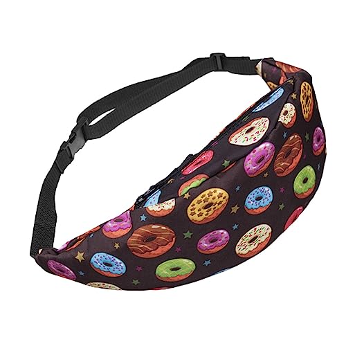 LIFKOME 1 STK Donut-gürteltasche Handytasche Sport Umhängetaschen Für Damen Halloween-Handtasche Für Damen Brusttasche Im Freien Körper Aufbewahrungstaschen Drucken Oxford-Stoff Frau von LIFKOME